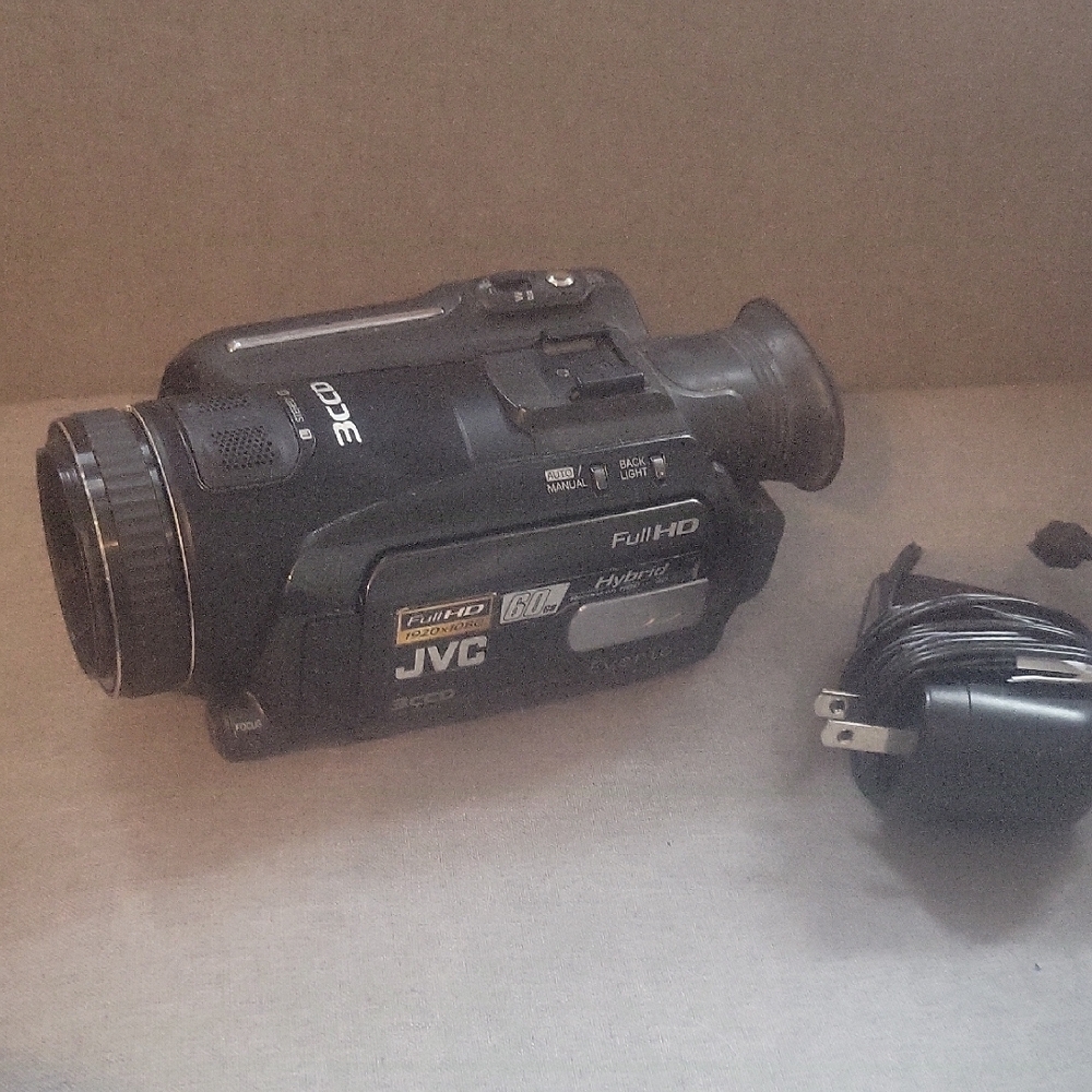 Black Full HD Camcorder